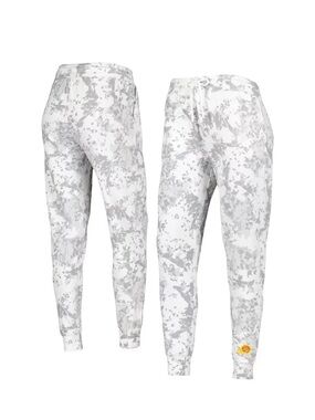 Phoenix Suns White & Gray Camo Jogger Bottoms